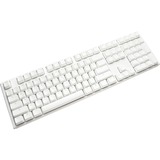 Ducky One 3 Classic White, clavier gaming Blanc/Argent, Layout BE, Red Cherry MX RGB, LED RGB, ABS