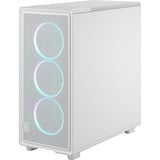 Fractal Design Epoch RGB boîtier midi tower Blanc | 2x USB-A | 1x USB-C | RGB | Verre Trempé