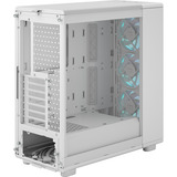 Fractal Design Epoch RGB boîtier midi tower Blanc | 2x USB-A | 1x USB-C | RGB | Verre Trempé