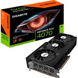 GIGABYTE GeForce RTX 4070 WINDFORCE OC V2 12G, Carte graphique 1x HDMI, 3x DisplayPort, DLSS 3