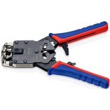 KNIPEX Pince à sertir 97 51 12 SB Bleu/Rouge, RJ-10, RJ-11/12 et RJ-45