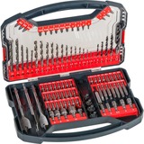 KWB Coffret de forets et d'embouts PromoBox Standard, 101 pièces, Perceuse, ensembles embouts 1/4", dans l'étui