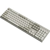 Keychron C2 Pro 8K-H3Z RGB clavier Beige, Layout BE (AZERTY), Keychron Super Brown, 100%, Hot-swappable