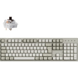 Keychron C2 Pro 8K-H3, clavier Beige, Layout BE, Keychron Super Brown