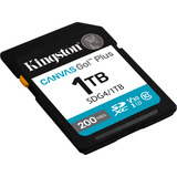 Kingston Canvas Go! Plus SDXC 1 To, Carte mémoire Noir, Classe 10, UHS-I U3, V30