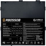 Lian Li RB 550B alimentation  550 watt Noir, 1x PCIe, 1x PCIe