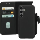 Mobiparts Samsung Galaxy S24 - 2-in-1 leather wallet case, Housse smartphone Noir