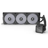 Sharkoon S100 ARGB, Watercooling Noir, Connecteur de ventilateur PWM à 4 broches