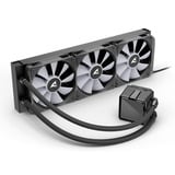Sharkoon S100 ARGB, Watercooling Noir, Connecteur de ventilateur PWM à 4 broches