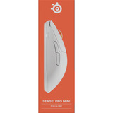 SteelSeries Sensei Pro Mini, Souris gaming Blanc, 100 - 42 000 DPI, 8K, UWB / 6 GHz