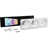 be quiet! Light Wings Pro IO 420mm Reverse ventilateurs de boîtier RGB  Blanc, 3 pièces, 420 x 140 x 28 mm