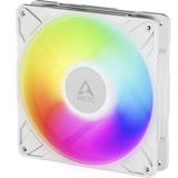 ARCTIC P14 Pro A-RGB ventilateur de boîtier Blanc, 140 x 140 x 27 mm, PWM, Ventilateur, 14 cm, 400 tr/min, 2500 tr/min, 186 m³/h, Blanc