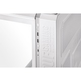 ASUS TUF Gaming GT502 PLUS boîtier midi tower Blanc | 2x USB-A | 1x USB-C | Window