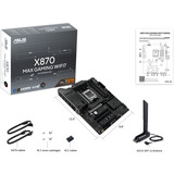 ASUS X870 MAX GAMING WIFI7 carte mère socket AM5 2.5Gb-LAN, WLAN, BT, Sound, ATX