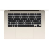 Apple MacBook Air 15" 2024 (MXD33FN/A)  15.3" PC portable Or blanc | M3 | 10-core GPU | 16 Go | 512 Go SSD