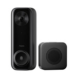 Aqara Camera de sonnette G400 (filaire), Sonnette de porte Noir, 2K