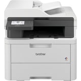 Brother DCP-L3560CDW, Imprimante multifonction Gris, USB, LAN, WLAN, numérisation, copie