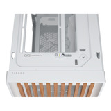 Corsair FRAME 5000D WOOD RS boîtier midi tower Blanc/bois | 3x USB-C | Window