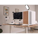 Corsair FRAME 5000D WOOD RS boîtier midi tower Blanc/bois | 3x USB-C | Window