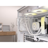 Corsair FRAME 5000D WOOD RS boîtier midi tower Blanc/bois | 3x USB-C | Window