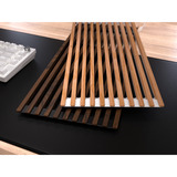 Corsair FRAME 5000D WOOD RS boîtier midi tower Blanc/bois | 3x USB-C | Window