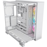 Corsair iCUE LINK 6500X RGB boîtier midi tower Blanc | 4x USB-A | 1x USB-C | RGB | Verre Trempé