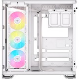 Corsair iCUE LINK 6500X RGB boîtier midi tower Blanc | 4x USB-A | 1x USB-C | RGB | Verre Trempé