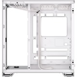 Corsair iCUE LINK 6500X RGB boîtier midi tower Blanc | 4x USB-A | 1x USB-C | RGB | Verre Trempé