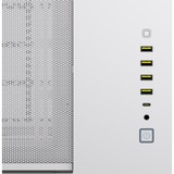 Corsair iCUE LINK 6500X RGB boîtier midi tower Blanc | 4x USB-A | 1x USB-C | RGB | Verre Trempé