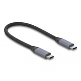 DeLOCK Station d'accueil USB Type-C Slim Gris, HDMI, 4x USB-A 3.2 (5 Gbit/s), USB-C 3.2 (5 Gbit/s), MicroSD, SD, TB 3, RJ-45