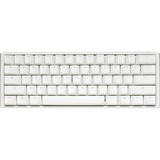 Ducky One 3 Mini White, clavier gaming Blanc/Argent, Layout BE, Cherry MX RGB Brown, LED RGB, 60%, ABS