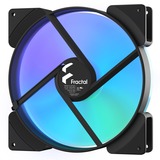 Fractal Design Prisma AL-18 ARGo PWM, Ventilateur de boîtier Noir/Blanc, Connecteur PWM à 4 broches pour le ventilateur