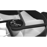 Fractal Design Prisma AL-18 ARGo PWM, Ventilateur de boîtier Noir/Blanc, Connecteur PWM à 4 broches pour le ventilateur