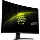 MSI MAG 32CQ6F 31.5" Moniteur gaming incurvé Noir, 1x DisplayPort, 2x HDMI, 180 Hz