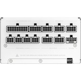 NZXT C1000 Gold ATX 3.1, 1000 Watt alimentation  Blanc, 1x connecteur de carte graphique à 16 broches, 6x PCIe, gestion des câbles