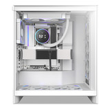NZXT F240X RGB ventilateurs de boîtier Blanc, 2 pièces, 240 x 120 x 30 mm, PWM