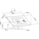 Neomounts DS15-630WH1 montage sur table/support mural Blanc