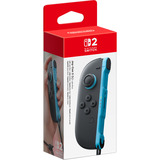 Nintendo Joy-Con 2 - Gauche, Manette de jeu Noir/Bleu clair, Joystick, Nintendo Switch 2, Capture button, Croix directionnelle, Analogique/Numérique, Sans fil, Bluetooth