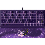 Razer Ornata V3 Tenkeyless - Pokémon Espeon & Umbreon Edition RGB clavier gaming Violet, Layout US (QWERTY), Razer Hybrid-Mecha-Membran, 80% (TKL)