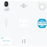 Reolink E340, caméra PTZ à double bande Super HD de 5 mégapixels, Camera Blanc