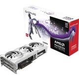 SAPPHIRE Radeon RX 9070 Pure OC, Carte graphique Blanc, 2x DisplayPort, 2x HDMI, RDNA4