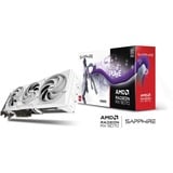 SAPPHIRE Radeon RX 9070 Pure OC, Carte graphique Blanc, 2x DisplayPort, 2x HDMI, RDNA4