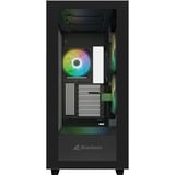 Sharkoon Rebel C60 RGB boîtier midi tower Noir | 2x USB-A | 1x USB-C | RGB | Window