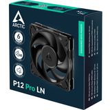 ARCTIC P12 Pro LN ventilateur de boîtier Noir, 120 x 120 x 25 mm, PWM