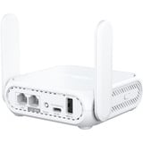 ASUS RT-BE58 Routeur sans fil Go, WLAN-LTE-Routeur Blanc, Wi-Fi 7 (802.11be), Bi-bande (2,4 GHz / 5 GHz), Ethernet/LAN, Blanc, Routeur portable
