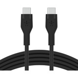 Belkin BOOSTCHARGE Flex USB-A avec Lightning, Câble Noir, 3 mètres