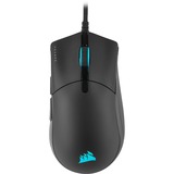 Corsair SABRE RGB PRO CHAMPION SERIES, Souris gaming Noir, 100 - 18.000 dpi, LED RGB