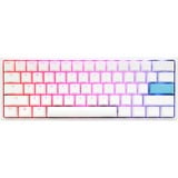 Ducky One 2 Pro Mini RGB clavier gaming mécanique Blanc, Layout BE (AZERTY), Cherry MX2A Brown, 60%