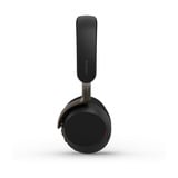 Jabra Evolve3 75 casque on-ear Noir, Unified Communications (UC), Link390 USB-A, Wireless Charger