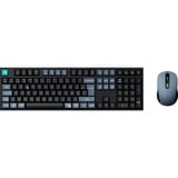 Keychron Clavier B36 + souris BM25, set de bureau Noir/gris, Layout BE, Mécanique des ciseaux, BE Layout, Scissor switches, Bluetooth, 2.4GHz
